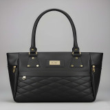 Premium Quality Women’s Stylish Handbag | Elegant PU Leather Shoulder & Tote Bag for Ladies | Spacious Multi-Compartment Design with Golden Hardware & Fur Ball Charm | Perfect for Office, Daily Use, Travel & Parties