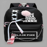 Latest Trendy Women’s Pink Backpack | Lightweight & Durable PU Leather School/College Bag | Adjustable Straps with Dual Handles | Fashionable Solid Pattern Tote with Soft Texture, Front Pocket