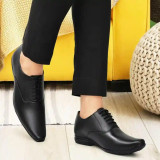 Latest Trendy Men Formal Shoes |Black Derby Shoes |Office Shoes For Men's & Boys - Black- Size 10
