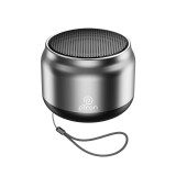 pTron Newly Launched Fusion Hook v2 6W Bluetooth Speaker with 8 Hrs Playtime, 2.04" Neo Driver for Pristine Sound, Mini Size Portable Speaker, BTv5.1 Connectivity, TWS Feature & Type C Charging(Black)