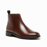 Latest  Trendy Men’s Brown Chelsea Boots | Premium Faux Leather Ankle Boots | Comfortable Slip-On Footwear for Men's & Boys Size 6