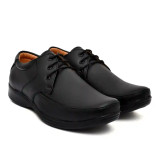 WUGO::Latest Fashionable Men Formal Shoes|Black Derby Shoes|Office Shoes For Men's & Boys - Black- Size 7