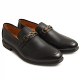 WUGO::Latest Trendy Men Formal Shoes|Black Moccasin Shoes|Office Shoes For Men's & Boys-MOCCASIN08-TAN- Size 8