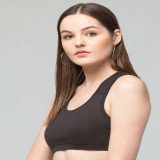 WUGO::Latest Fancy High GSM Sports Bra/comfort Gym Bra/Solid Yoga Bra For Women's & Girls- Size S