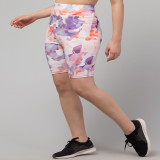 WUGO::Latest Fancy High Quality Printed Sports Shorts/Printed Gym Shorts/Printed Yoga Shorts/Cycling Shorts For Women's & Girls -Size- S