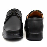 WUGO::Latest Fashionable Men Formal Shoes|Black Derby Shoes|Office Shoes For Men's & Boys - Black- Size 8
