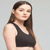 WUGO::Latest Fancy High GSM Sports Bra/comfort Gym Bra/Solid Yoga Bra For Women's & Girls- Size S