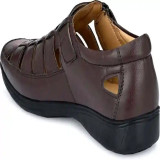 WUGO::Latest Fabulous Men Sandals|Roman Sandals/Outdoor Sandal For Men's & Boys-103-Sandal-BRN- Size 9