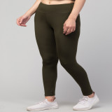 WUGO::Latest Stylish High GSM Women Active Wear/Plain Gym Tights/Solid Yoga Pant For Women's & Girls -Size S