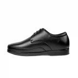 WUGO::Latest Trendy Men Formal Shoes |Black Derby Shoes| Office Shoes For Men's & Boys - Black- Size 7