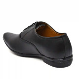 WUGO::Latest Trendy Men Formal Shoes |Black Derby Shoes |Office Shoes For Men's & Boys - Black- Size 9