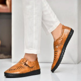 WUGO::Latest Fabulous Men Sandals | Roman Sandals/Outdoor Sandal For Men's & Boys-105-Sandal-TAN- Size 7