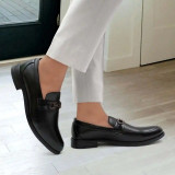 WUGO::Latest Trendy Men Formal Shoes|Black Moccasin Shoes|Office Shoes For Men's & Boys-MOCCASIN08-TAN- Size 10