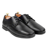 WUGO::Latest Trendy Men Formal Shoes |Black Derby Shoes| Office Shoes For Men's & Boys - Black- Size 10