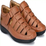 WUGO::Latest Fabulous Men Sandals|Roman Sandals/Outdoor Sandal For Men's & Boys-104-Sandal-TAN- Size 7