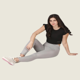 WUGO::Latest Stylish High GSM Women Active Wear/Gym-Yoga Pant/Sport Leggings For Women's & Girls - Size S