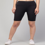 WUGO::Latest Fancy Women Shorts/Gym Shorts/Solid Yoga Shorts/Cycling Shorts For Women's & Girls-Size S