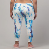 WUGO::Latest Stylish High Quality Printed Sports Leggings/Printed Gym Tights/Printed Yoga Pant For Women's & Girls - Size S