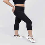 WUGO::Latest Trendy High GSM Women Active Wear/Gym-Yoga Capri/Sport Capri for Women's & Girls _Size S