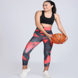 WUGO::Latest Stylish High Quality Printed Sports Leggings/Printed Gym Tights/Printed Yoga Pant For Women's & Girls - Size S