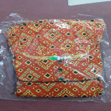 Floral printed orange color frock nighty (single maxi) XXL