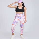 WUGO::Latest Stylish High Quality Printed Sports Leggings/Printed Gym Tights/Printed Yoga Pant For Women's & Girls - Size S